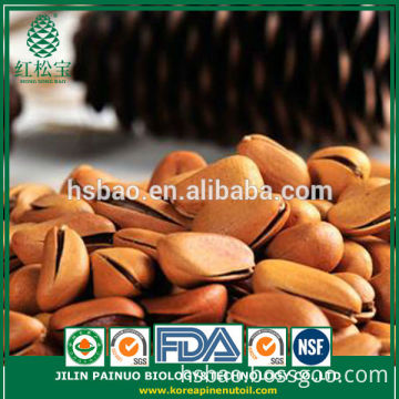 Artificial Selected Low Price Gift Bag Open Pine Nuts in Shell